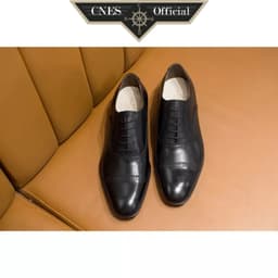 Thumbnail Giày Da Nam Oxford Nhập Khẩu Thủ Công Cao Cấp Thương Hiệu CNES (U 1521 TD - CNS 06) 1