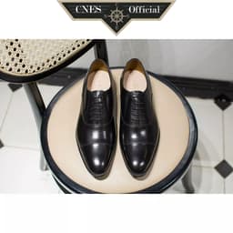 Thumbnail Giày Da Nam Oxford thời trang công sở chất liệu da bê nhập khẩu cao cấp thương hiệu CNES (CNS 213 NSL) 1