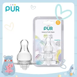 Thumbnail Vỉ 2 núm ti Proflo cho bình cổ thường Pur Advanced 1