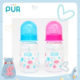 Thumbnail Bình sữa cổ thường thân thon có eo Pur 1