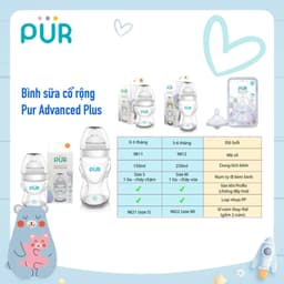 Thumbnail Núm ti cho bình cổ rộng Pur Advanced Plus (vỉ và lẻ) 4