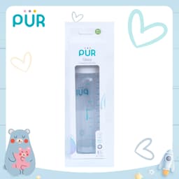 Thumbnail Bình sữa thủy tinh PUR 240ml, có sẵn 1 núm Comfort size L trong bình 2