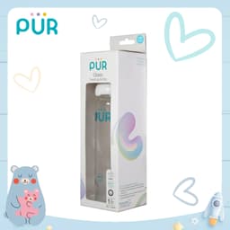 Thumbnail Bình sữa thủy tinh PUR 240ml, có sẵn 1 núm Comfort size L trong bình 4