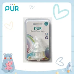Thumbnail Vỉ 2 núm ti cho bình cổ thường Pur Comfort Feeder (Anti-Colic Feeding bottle) 2
