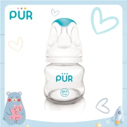Thumbnail Bình sữa cổ thường Pur Advanced 60ml có sẵn 1 núm size S (0-3th) trong bình 1