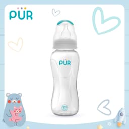 Thumbnail Bình sữa cổ thường Pur Advanced 250ml (NÚM MẶC ĐỊNH SIZE M, KHÔNG ĐỔI NÚM ĐƯỢC) 1