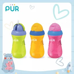 Thumbnail Bình nước ống hút thể thao Pur 350ml 1