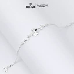 Thumbnail Lắc tay bạc nữ HELINO vòng tay cỏ 4 lá may mắn đính đá ver 2 V07 2