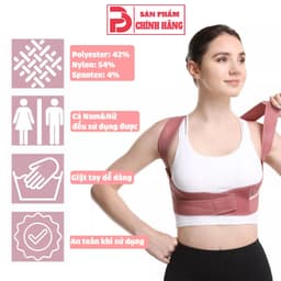 Thumbnail Đai bảo vệ vòng 1 Prowin định hình và nâng đỡ ngực khi tập gym, yoga 2