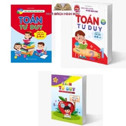 Thumbnail Sách - Toán Tư Duy Cho Trẻ Theo Các Lứa Tuổi 3-4 Tuổi 4-6 Tuổi 5-7 Tuổi chọn lẻ cuốn 1