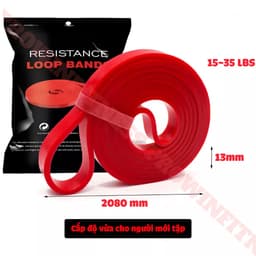 Thumbnail Dây kháng lực Power band Prowin Fitness hỗ trợ tập gym, yoga, kéo xà 3