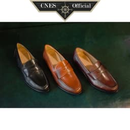 Thumbnail Giày lười nam thời trang cao cấp chất liệu da bê nhập khẩu thương hiệu CNES (CNS 217 NSL) 1