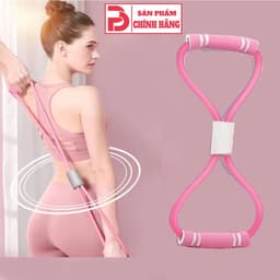 Thumbnail Dây kháng lực số 8 tập Prowin Fitness Yoga Gym chuyên dụng 2