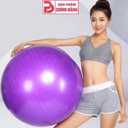 Thumbnail Bóng tập Yoga tập gym massage cao cấp có bơm bóng chống nổ Prowin Fitness 1