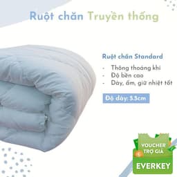 Thumbnail Ruột chăn truyền thống Original High EVERON (Kích thước 200x220cm, Độ dày 5cm) giữ ấm tốt (OH) 1