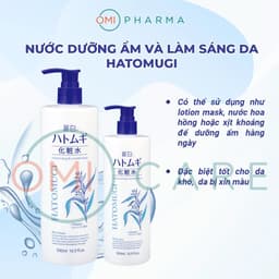 Thumbnail Nước Dưỡng Ẩm/ Lotion Làm Sáng Da Reihaku Hatomugi Lotion Nhật Bản (500ml) 1