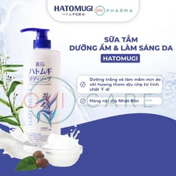 Thumbnail Sữa Tắm Dưỡng Ẩm Và Làm Sáng Da Reihaku Hatomugi Body Soap (800ml) 1