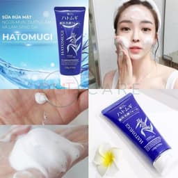 Thumbnail Sữa Rửa Mặt Ngừa Mụn, Dưỡng Ẩm Và Làm Sáng Da Reihaku Hatomugi Nhật Bản (130g) 3
