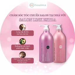 Thumbnail Bộ Dầu Gội Xả Siêu Dưỡng & Phục Hồi Tóc Salon Link Repair & Protect Extra (1000ml/Chai) 2