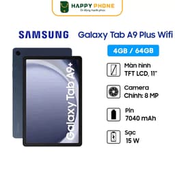 Thumbnail Máy Tính Bảng Samsung Galaxy Tab A9 Plus Wifi - Hàng Chính Hãng, Mới 100%, Nguyên seal 2