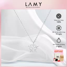 Thumbnail Dây chuyền bạc CDE bông tuyết Snowflakes Necklace Silver CDE6065SV - Dây chuyền nữ bạc S925 1