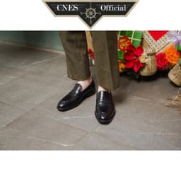Thumbnail Giày Lười Nam Cao Cấp Gồm Hai Màu Chất Liệu Da Bê Nhập Khẩu Thương Hiệu CNES (CNS 3024) 1
