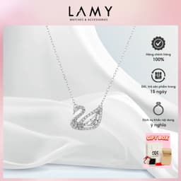 Thumbnail Dây chuyền thiên nga CDE Crystal Swan Necklace White CDE6042WH - Dây chuyền nữ Lamy 1