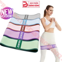 Thumbnail Dây kháng lực miniband vải Aolikes version 2024 hỗ trợ tập gym yoga mông đùi, chất liệu vải cao su 1