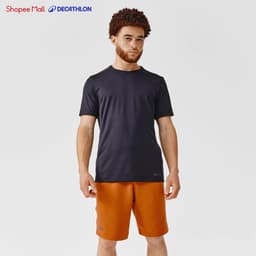 Thumbnail Áo thun thể thao nam DECATHLON run dry chuyên chạy bộ, nhanh khô đen 1
