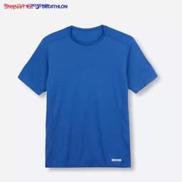 Thumbnail Áo thun chạy bộ thoáng mát dry cho nam xanh dương DECATHLON KALENJI mã 8666011 1