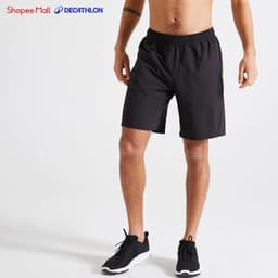 Thumbnail Quần short thể thao nam DOMYOS FST120 có túi khóa kéo 8600873 1