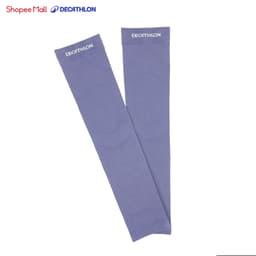 Thumbnail Găng cánh tay chống nắng DECATHLON kalenji cho chạy bộ màu tím 1