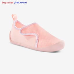 Thumbnail Giày tập đi 110 cho trẻ em hồng nhạt DOMYOS mã 8489682 1