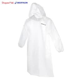Thumbnail Áo mưa chui đầu câu cá bỏ túi trắng DECATHLON caperlan mã 8300253 1