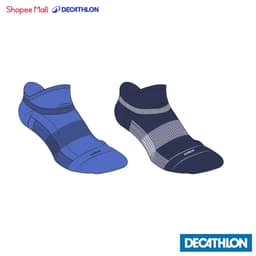 Thumbnail Gói 2 đôi tất chạy bộ comfort kiprun 500 inv cho trẻ em DECATHLON Kiprun nhiều màu 1