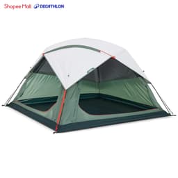 Thumbnail Lều cắm trại mh100 cho 3 người trắng xanh DECATHLON quechua mã 8641760 1