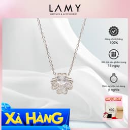 Thumbnail Dây chuyền nữ CDE Graceful Leaf Pendant Silver Necklace CDE6386SV - Dây chuyền nữ cao cấp 1