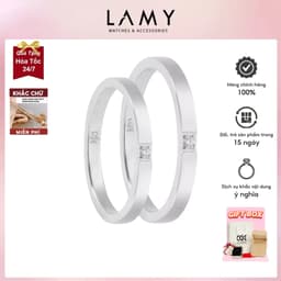Thumbnail Nhẫn cặp đôi CDE Marryme Couples' Ring Silver CDE8039SV 1