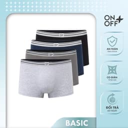 Thumbnail Combo 3 Quần lót nam ONOFF Cotton USA kháng khuẩn, khử mùi - 18UO23A035 1