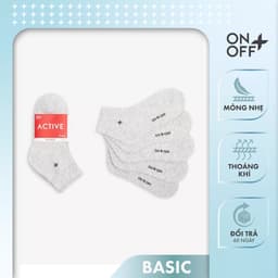Thumbnail Combo 10 tất nữ cổ trung ONOFF thoáng khí - 16AQ23A115 1