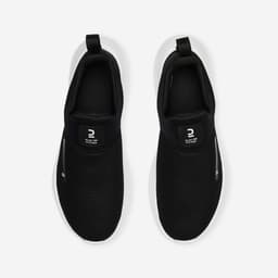 Thumbnail Giày đi bộ nữ không dây giày DECATHLON Kalenji BE Fitted đen mã 8841997 3