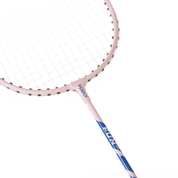 Thumbnail Vợt cầu lông người lớn DECATHLON Fun BR130 hồng/xanh dương mã 8851493 1