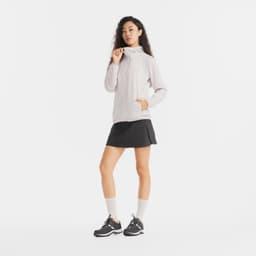 Thumbnail Áo khoác leo núi nữ chống tia UV DECATHLON Helium 100 tím nhạt mã 8857585 1