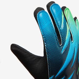 Thumbnail Găng tay thủ môn bóng đá trẻ em DECATHLON First xanh dương/đen/xanh lá mã 8886767 2