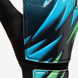 Thumbnail Găng tay thủ môn bóng đá trẻ em DECATHLON First xanh dương/đen/xanh lá mã 8886767 3