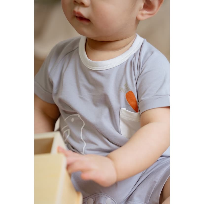 Ảnh Body đùi ngắn tay cài sau Bamco BU Baby BBC231002 4