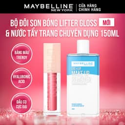 Thumbnail Son Bóng Lifter Gloss cho Đôi Môi Đầy Căng Mọng Kẹo và Nước tẩy trang mắt môi  Eye & Lip Makeup Remover 1